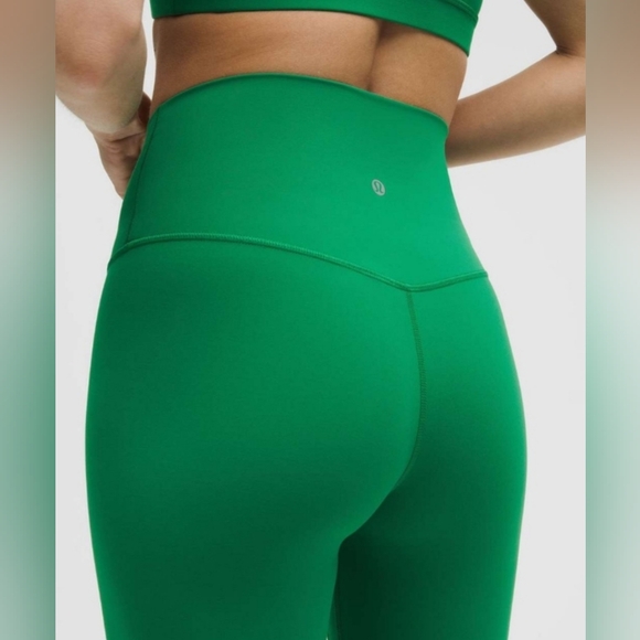 Lululemon Align High-Rise Pant 28"Raceway Green size 6 - Picture 5 of 12